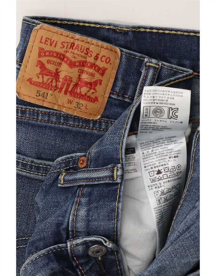 Levi's Mens 541 pantalones cortos de mezclilla W32 algodón azul grande