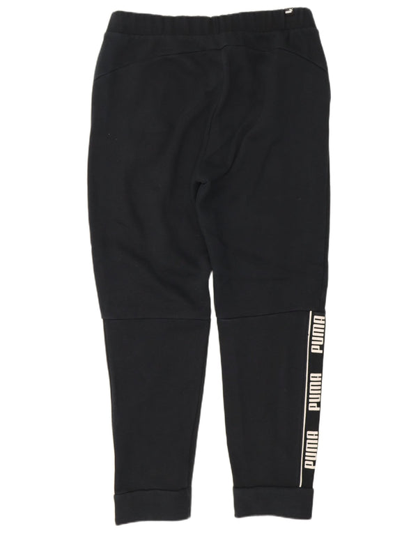 Puma Pantalones De Chándal Gráficos Joggers De Algodón Negro Mediano Hombre
