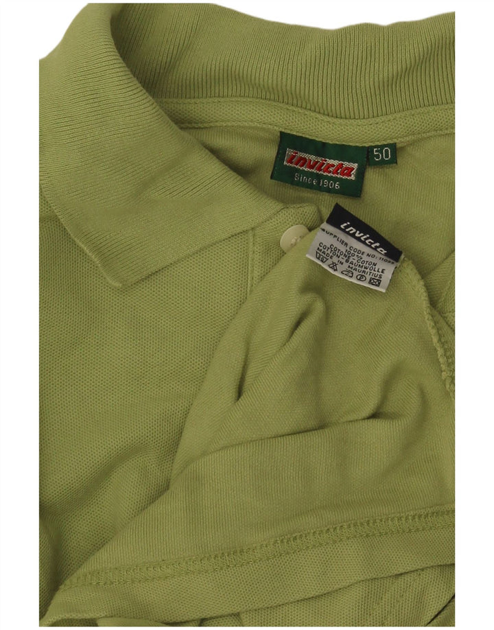 Polo Invicta Hombre IT 50 Algodón Verde Medio