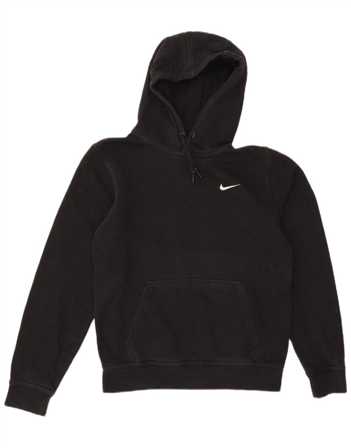 Nike - Sudadera con capucha para hombre, talla pequeña, algodón negro
