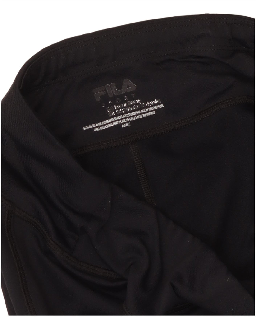 FILA Leggings Capri para Mujer Reino Unido 44 Mediano Negro