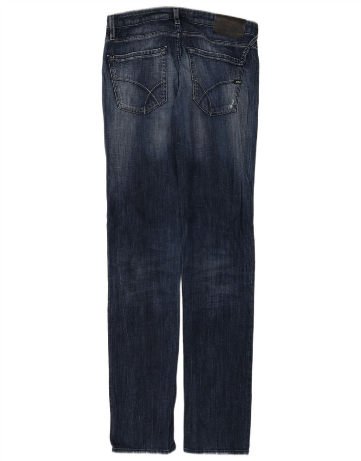 Vaqueros Slim Mujer Gas W30 L34 Algodón Azul