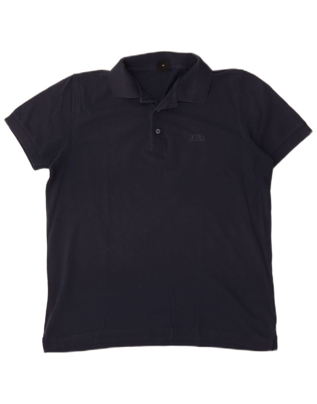 Polo Hugo Boss Hombre Algodón Azul Marino Medio