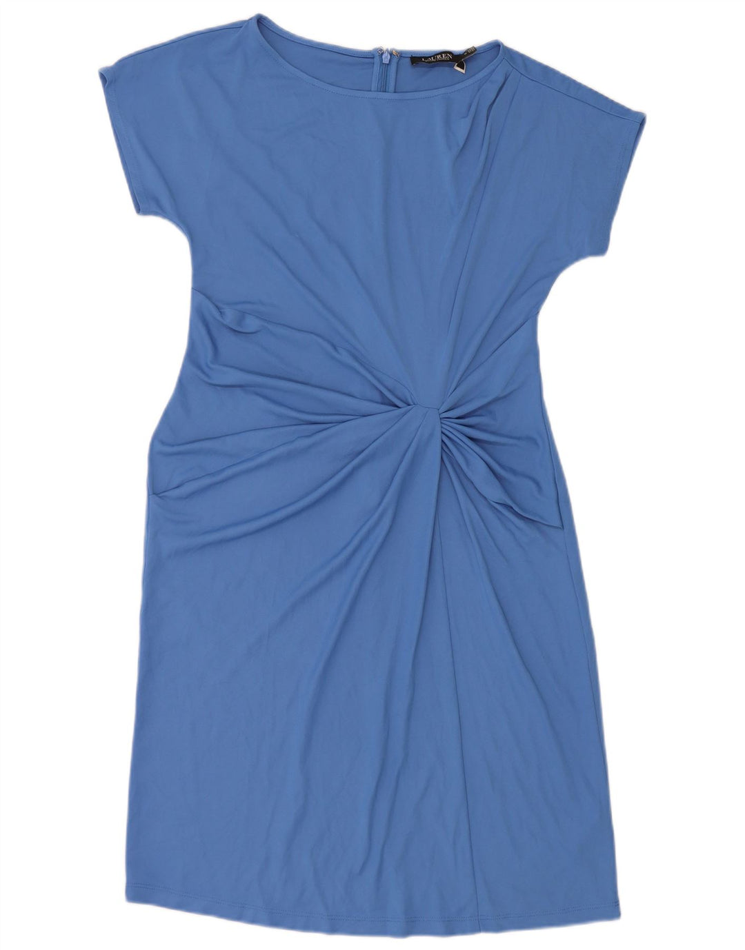 Ralph Lauren Vestido tubo para mujer US 10 Grande Poliéster azul