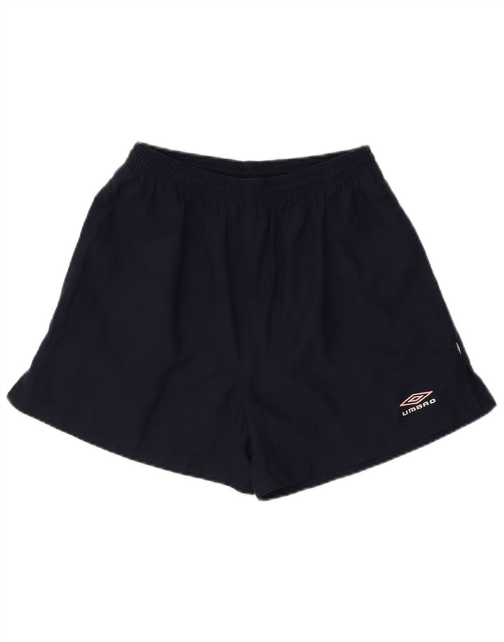 Pantalones cortos deportivos Umbro para hombre Small Azul marino Poliéster