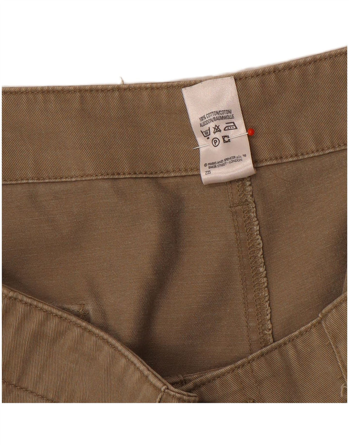Marks & Spencer Pantalones cortos tipo cargo para hombre XL W40 Algodón beige