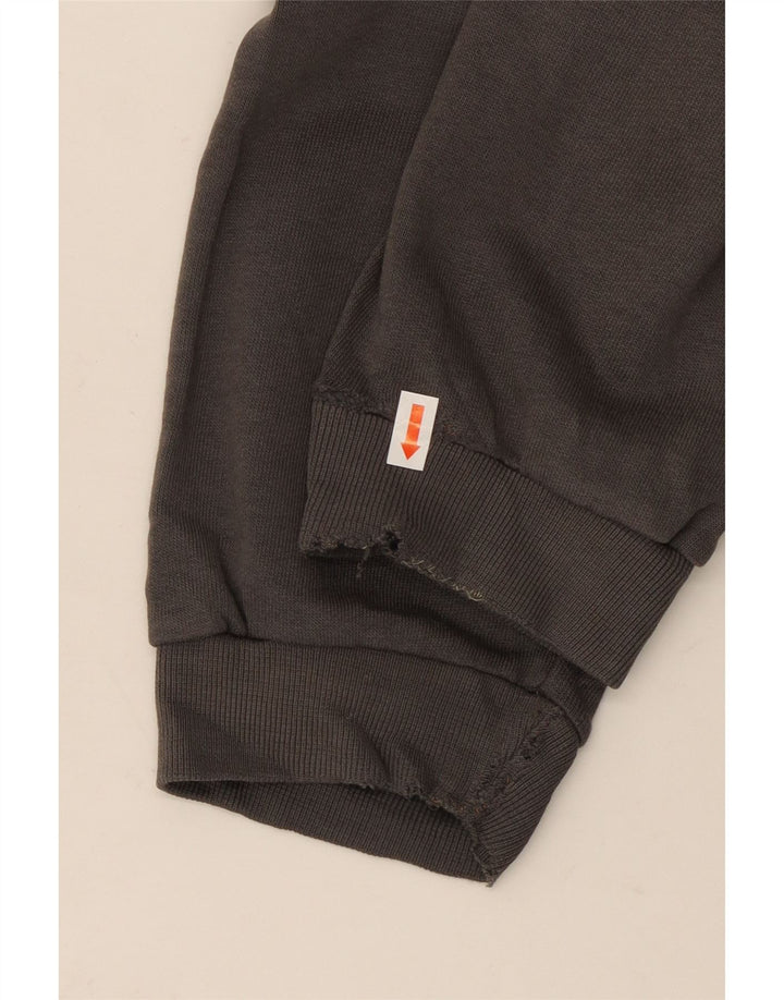 CHAMPION Jersey con capucha gráfica para hombre de algodón gris medio