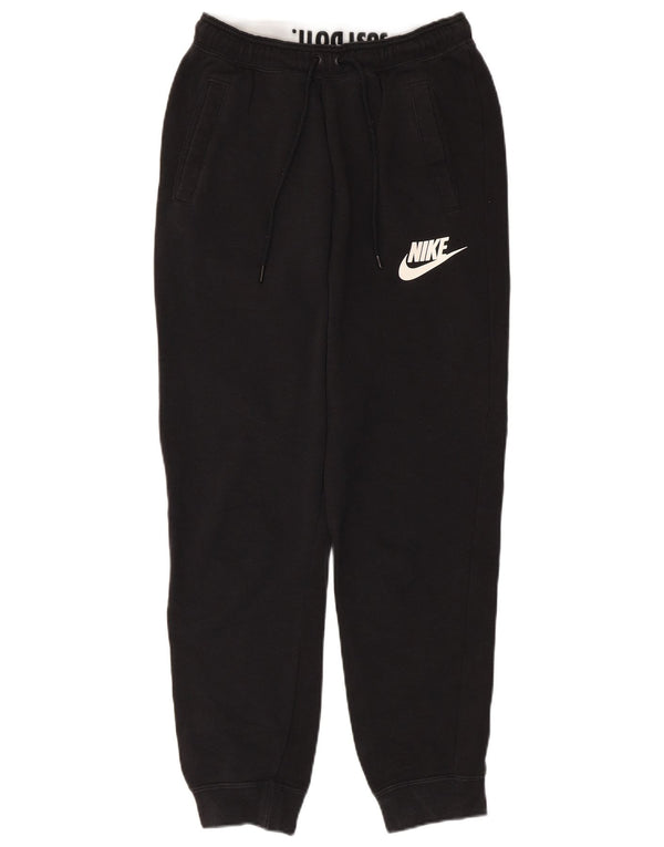 Nike Pantalones de chándal para Mujer Joggers UK 8 Small Black Cotton
