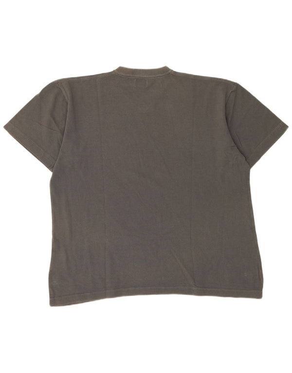 Kappa Camiseta Hombre Top XL Gris Algodón