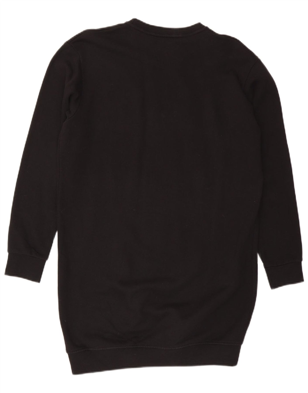Pyrex Vestido tipo sudadera de gran tamaño para mujer Reino Unido 10 Pequeño Algodón negro