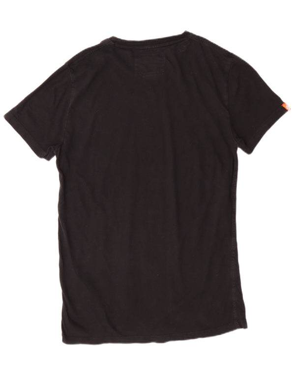 Superdry Camiseta para hombre Top Small Black Cotton