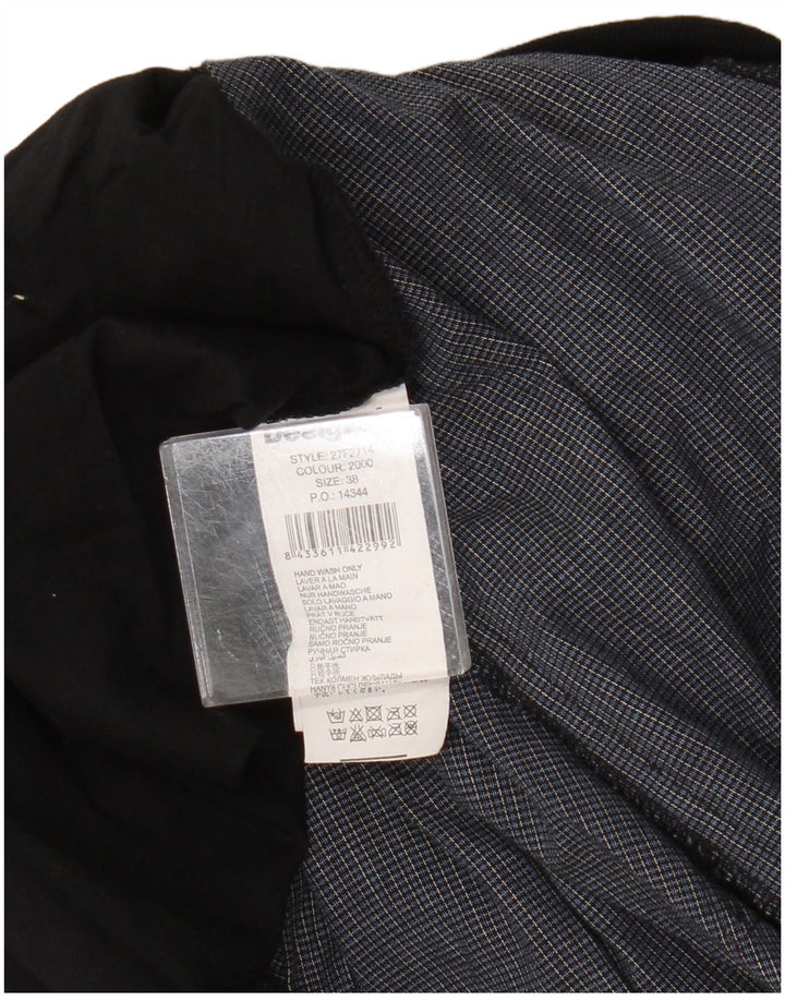 Minifalda Desigual para mujer EU 38 Medium W30 Viscosa patchwork negra