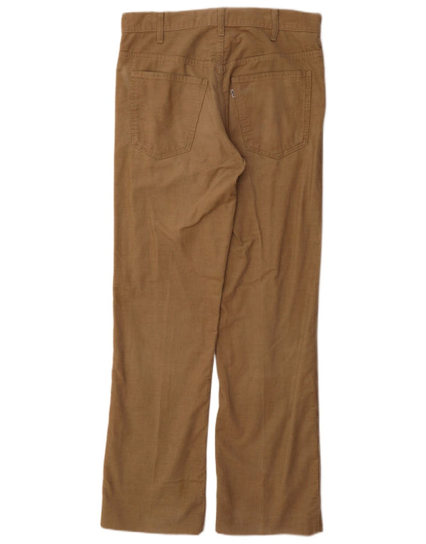 Pantalón recto de pana Levi's para hombre W33 L32 Algodón beige