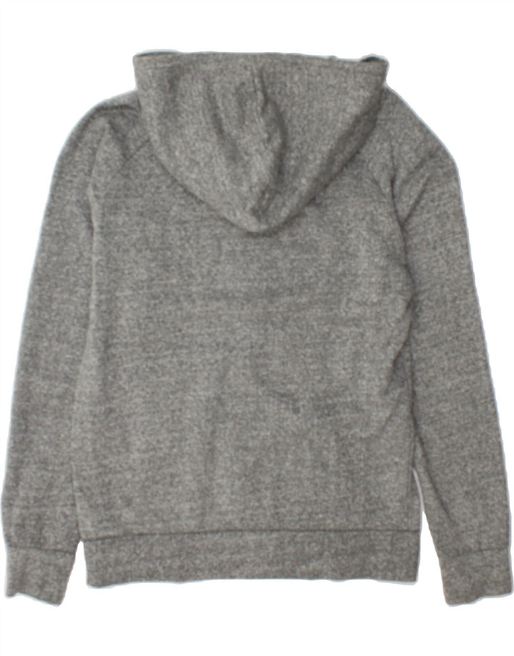 JACK & JONES Mens Hoodie Jumper Medium Grey Flecked Vintage Jack & Jones and Second-Hand Jack & Jones from Messina Hembry 