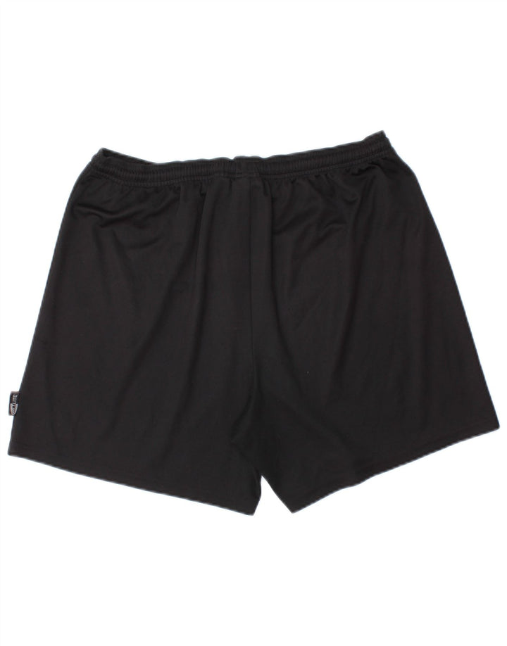 Adidas Mens Climalite Sport Shorts Grande Negro Poliéster