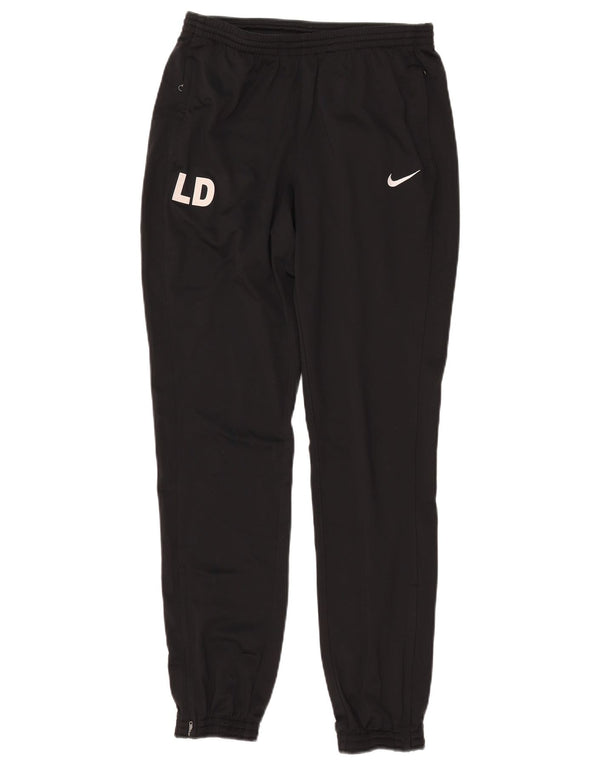 NIKE Hombre Dri Fit Graphic Chándal Pantalones Joggers Pequeño Poliéster Negro
