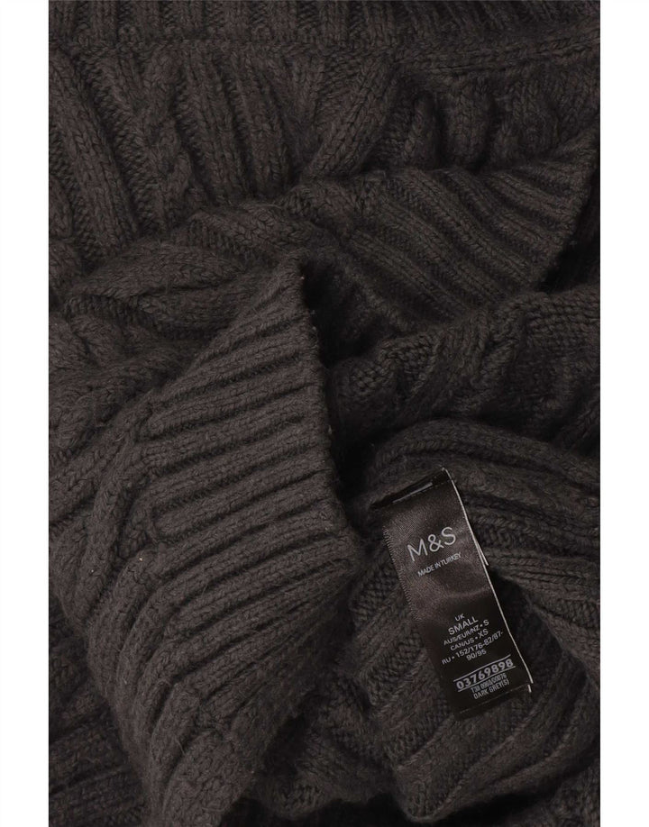 Marks & Spencer Camiseta sin mangas extragrande para mujer Reino Unido 10 Pequeño Acrílico gris