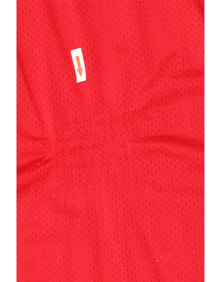 Russell Athletic Camiseta para niño 14-15 años Grande Poliéster rojo