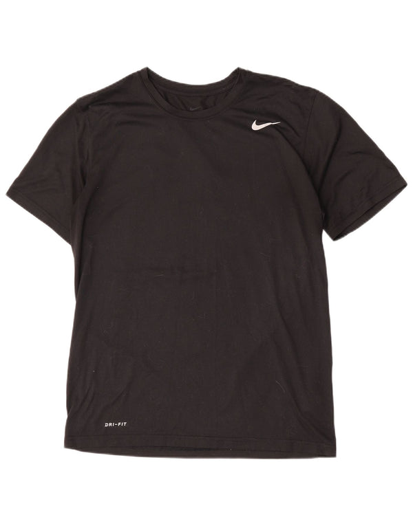 Camiseta Nike Dri Fit para hombre Top Medium Black Poliéster