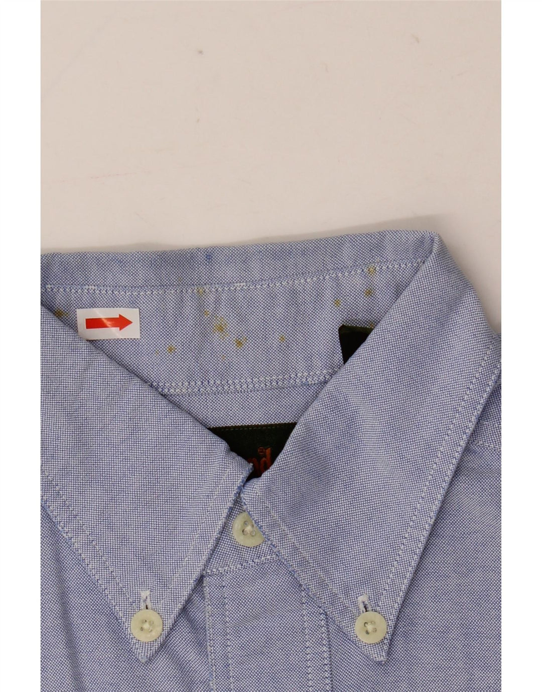 Timberland Camisa Holgada Para Hombre Algodón Azul Pequeño