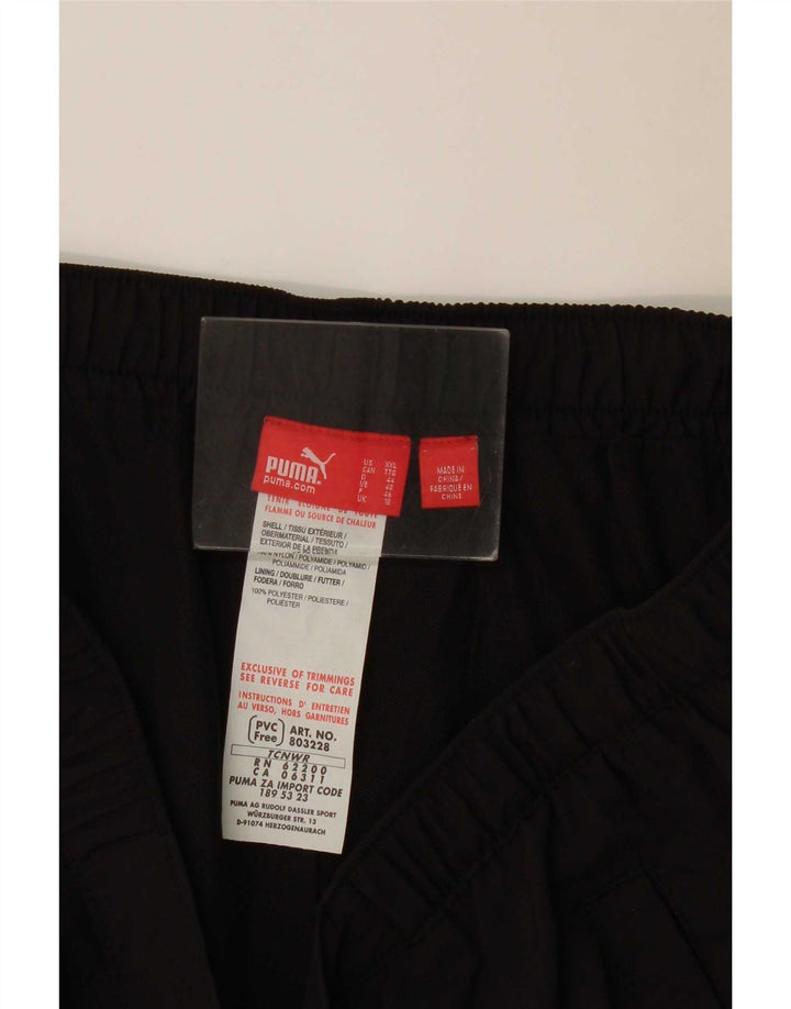 Puma Mujer Cargo Chándal Pantalones UK 18 XL Negro Poliéster