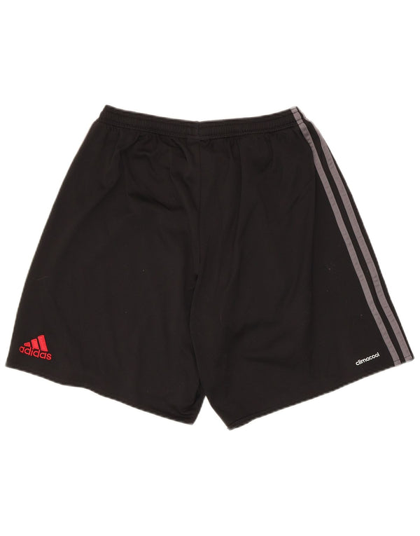 Adidas Mens AC Milan Sport Shorts Medio Negro Poliéster