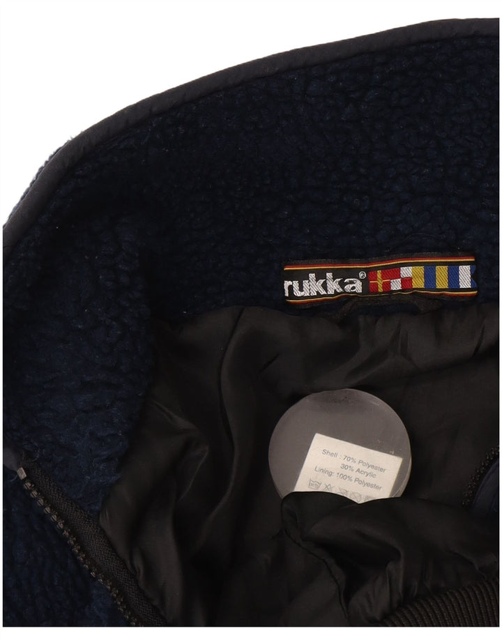 Rukka Chaqueta polar para hombre UK 42 XL Azul marino Poliéster