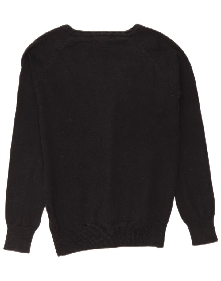 Marks & Spencer - Cárdigan para mujer, talla 40, algodón negro mediano