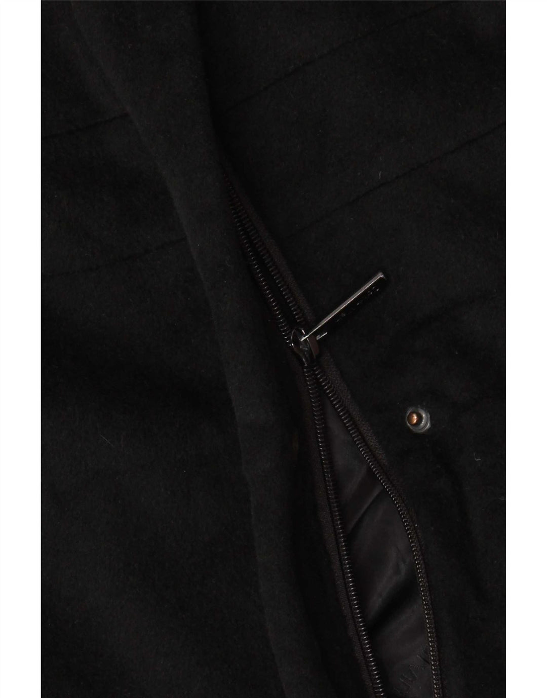 Calvin Klein Abrigo para mujer US 6 Medio Negro Angora