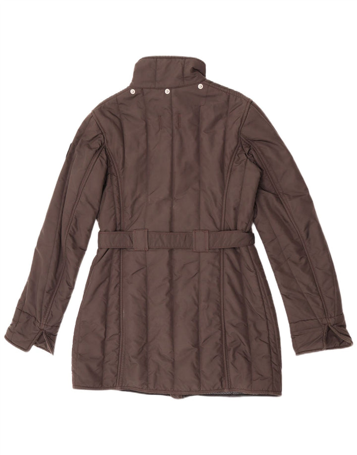 Refrigiwear Abrigo cortavientos Cruz para mujer UK 44 Nylon marrón medio