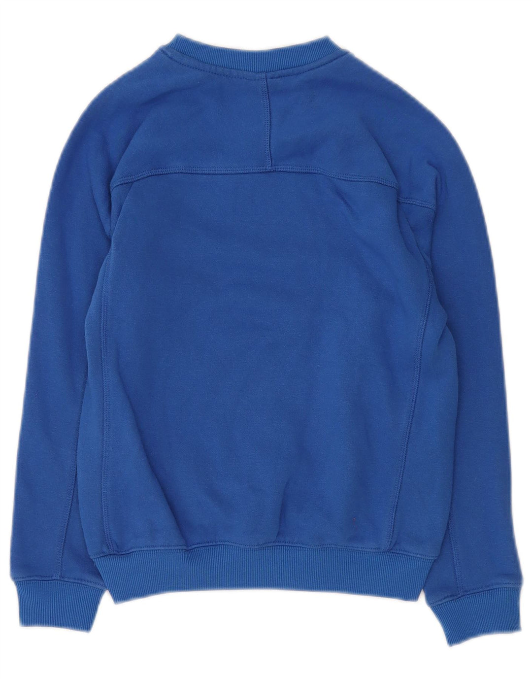 UMBRO Sudadera para niño Jumper 9-10 años Azul Medio Algodón