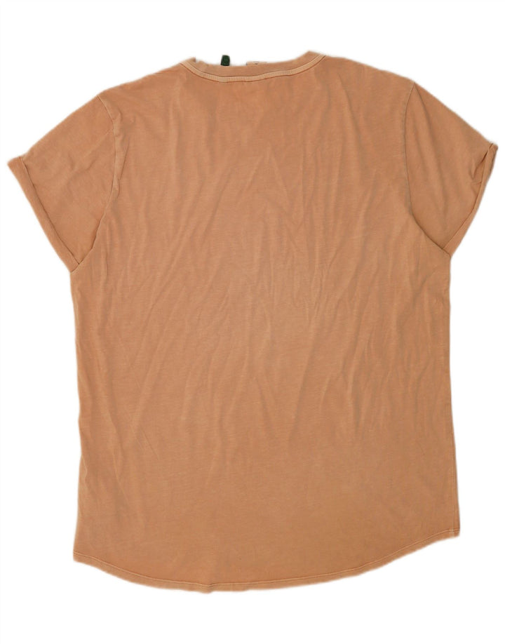 G-Star Hombre Camiseta Top XL Algodón Beige