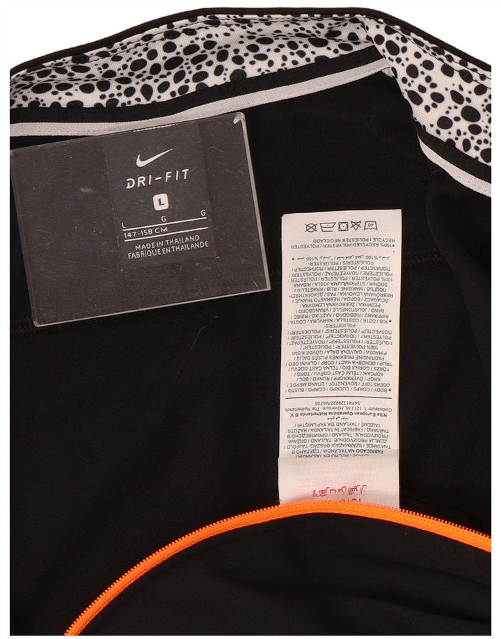 NIKE Cristiano Ronaldo Chándal Top Chaqueta para niños 12-13 años Grande Negro