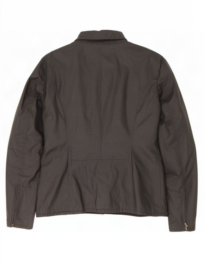 Belstaff Chaqueta utilitaria para mujer IT 46 Grande Algodón azul marino