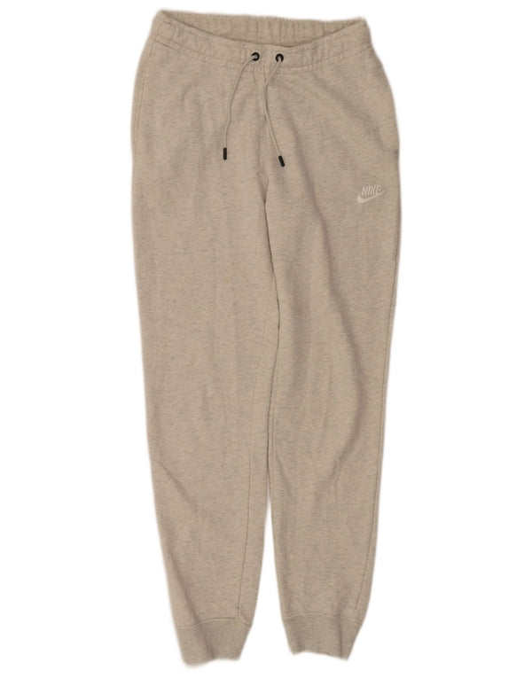 Nike Mujer Chándal Pantalones Joggers UK 6 XS Gris Algodón