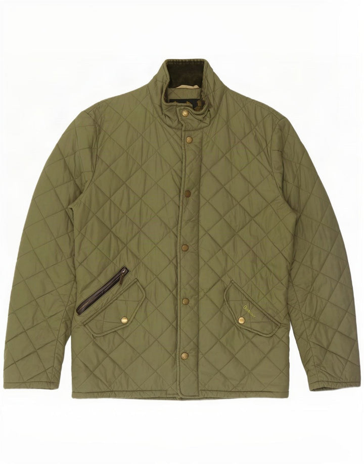 Barbour Chaqueta acolchada para hombre UK 36 Small Green