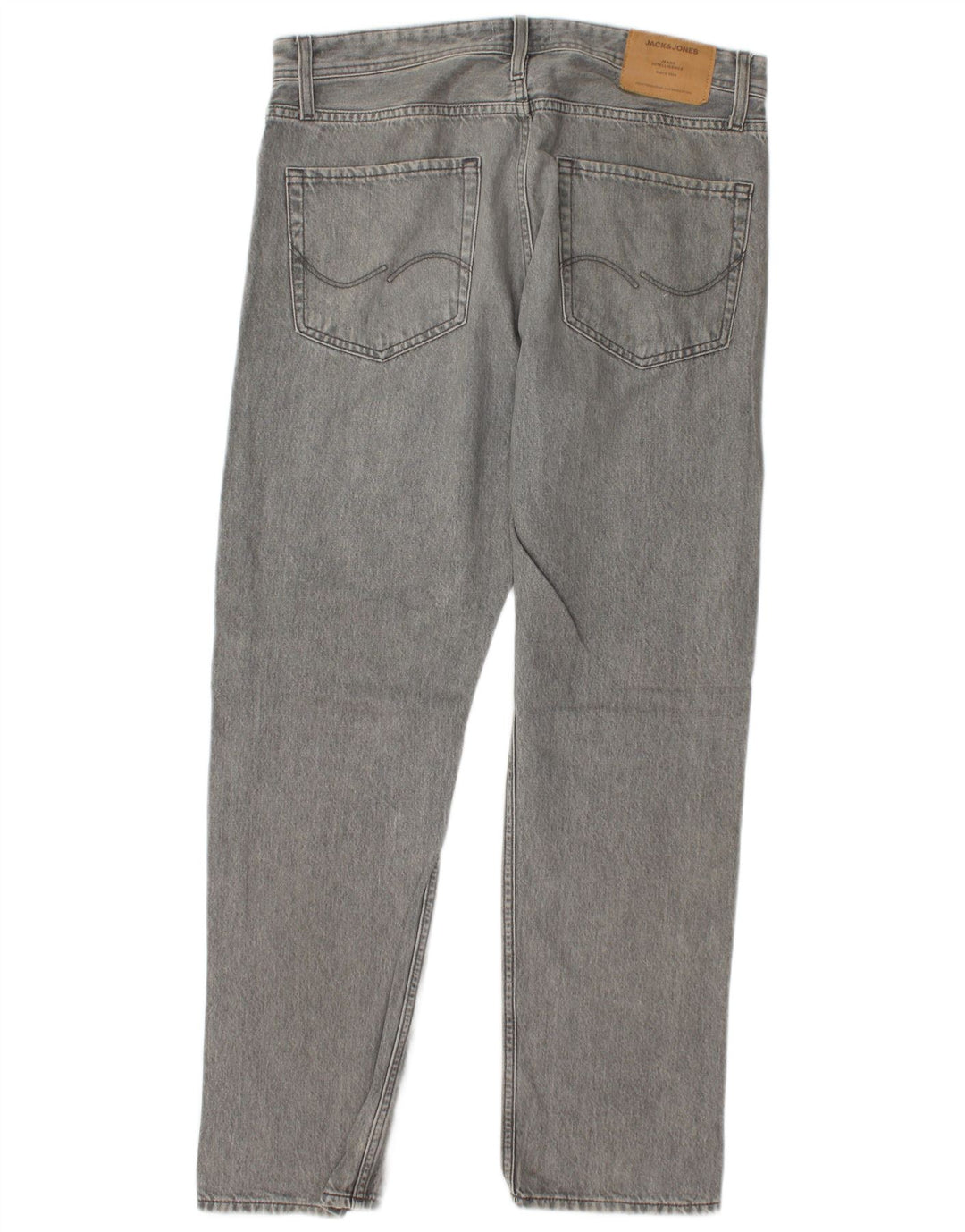 Jack & Jones Hombre GLENN Slim Jeans W32 L32 Algodón Gris