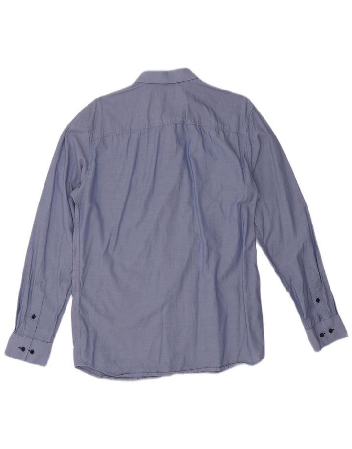 Camisa Jack & Jones Hombre Talla 42 Grande Algodón Azul