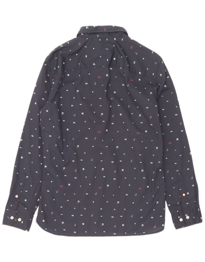 Camisa Jack & Jones Hombre con Estampado Abstracto Poliéster Azul Marino Mediano