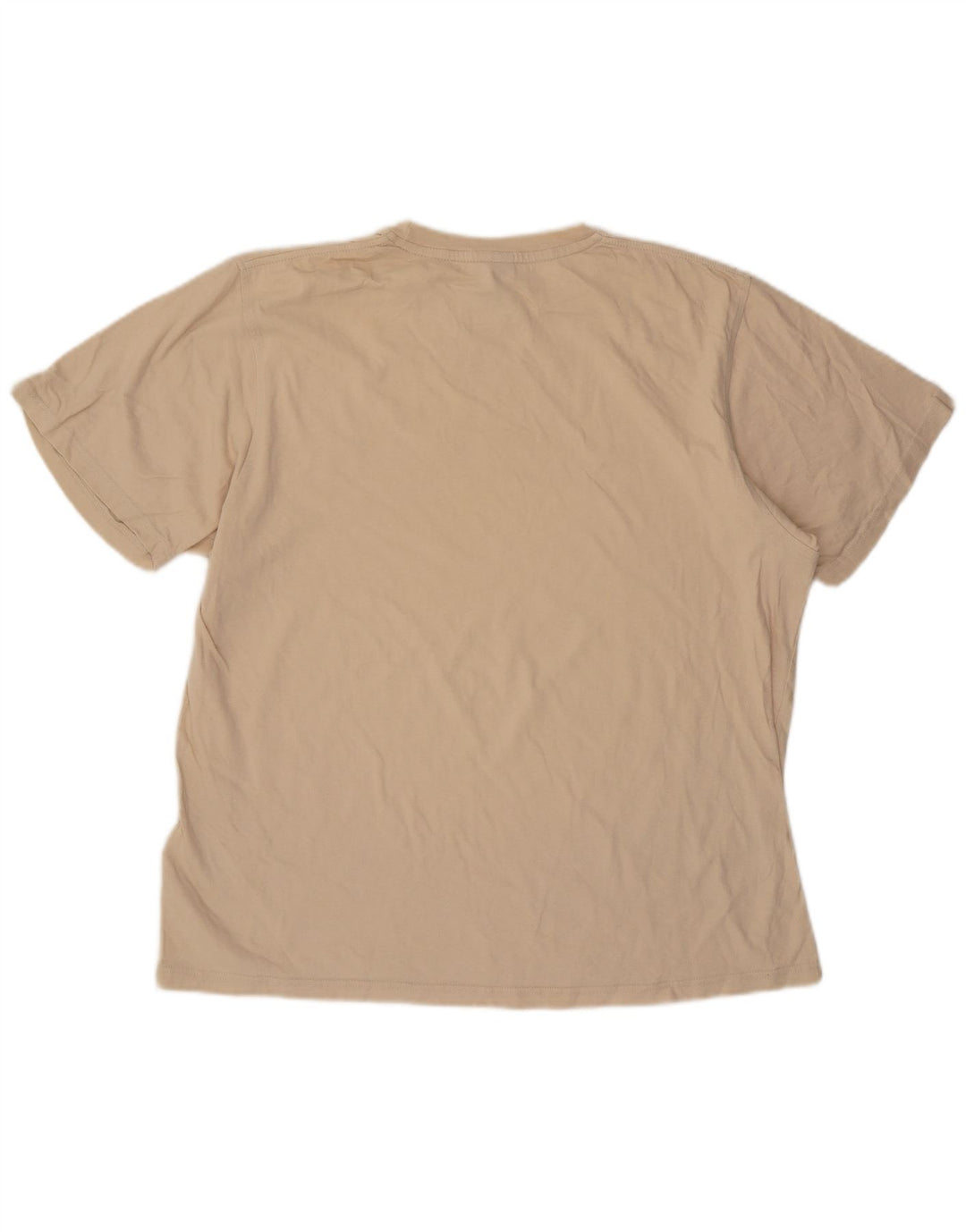 Nike Camiseta para hombre Top UK 42/44 Large Beige Algodón