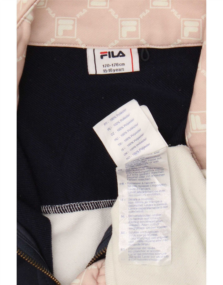 Fila Chaqueta de chándal para niña 15-16 años, multicolor