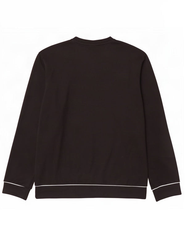 Adidas Mens Climawarm Sudadera Jumper UK 50/52 2XL Negro Poliéster