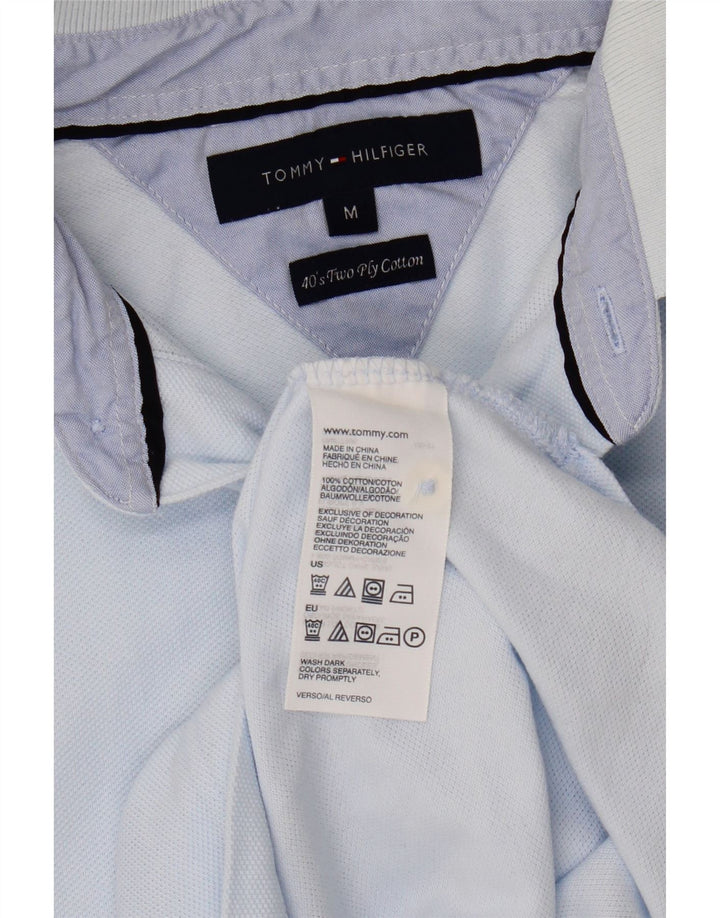 Polo Tommy Hilfiger Hombre Algodón Azul Medio