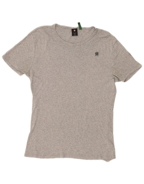 G-Star Hombre Camiseta Top Algodón Moteado Gris Medio
