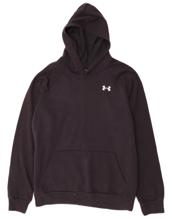 UNDER ARMOUR Sudadera con capucha para niños 13-14 años XL Algodón negro