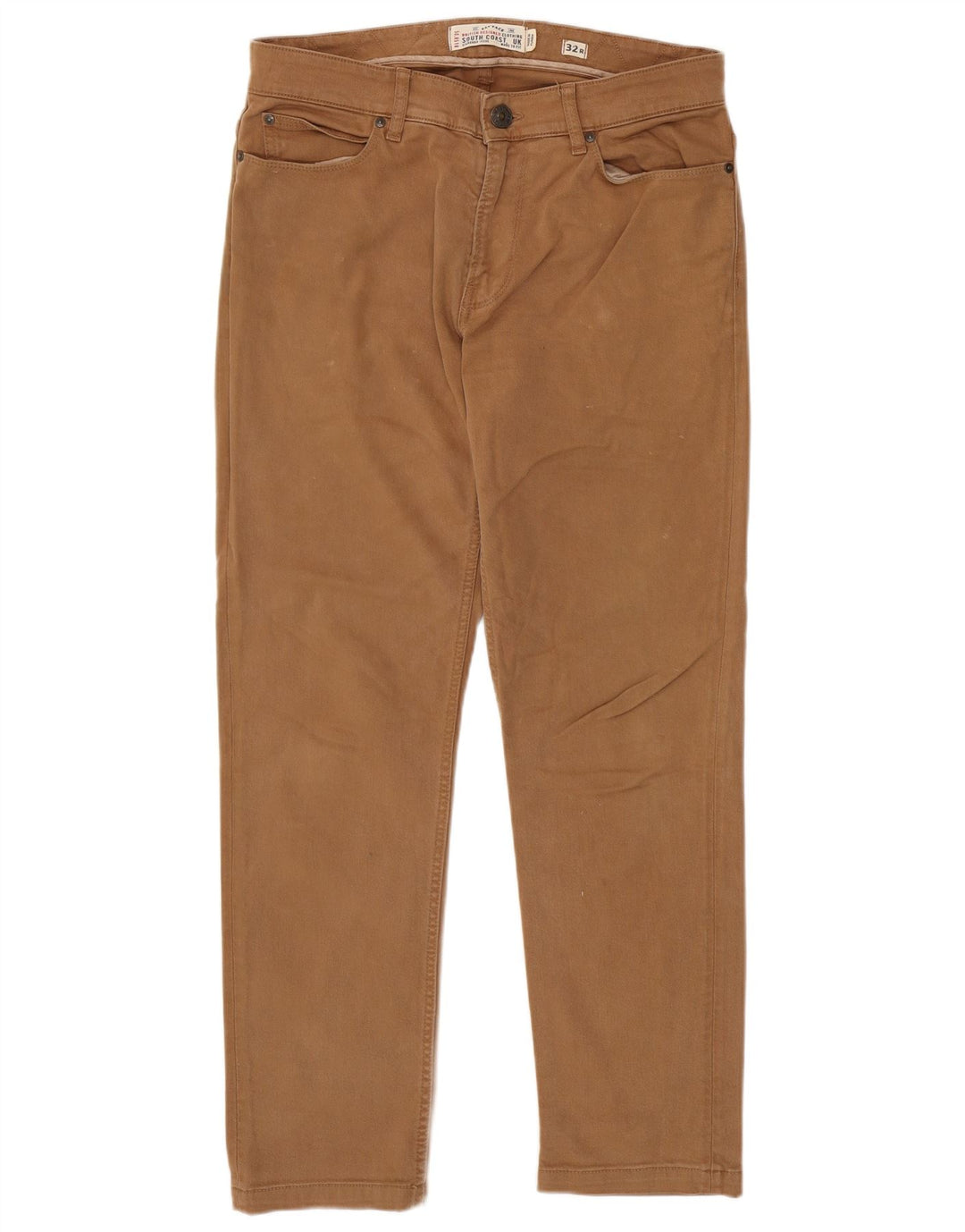 Vaqueros rectos para hombre Fat Face W32 L30 Algodón beige