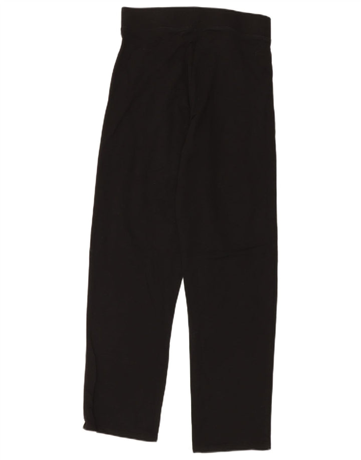 MARKS & SPENCER Pantalones de chándal para mujer UK 10 Small Black Cotton