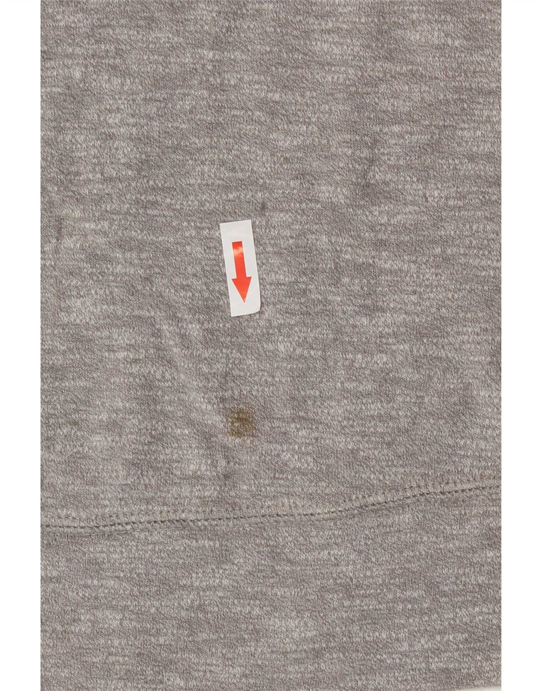 The North Face Sudadera para mujer Jumper UK 14 Algodón moteado gris medio