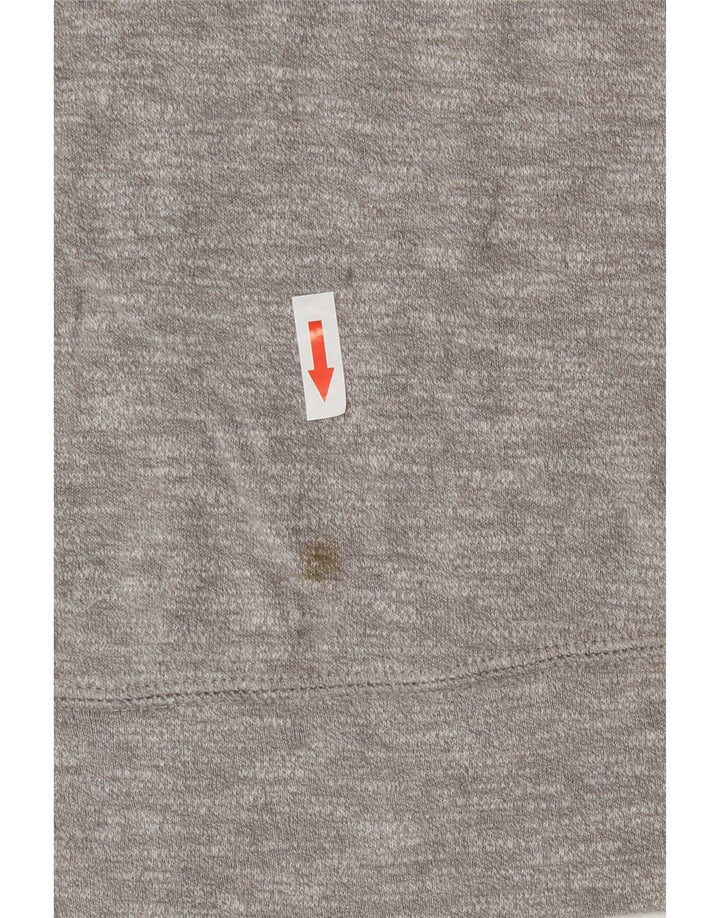 The North Face Sudadera para mujer Jumper UK 14 Algodón moteado gris medio