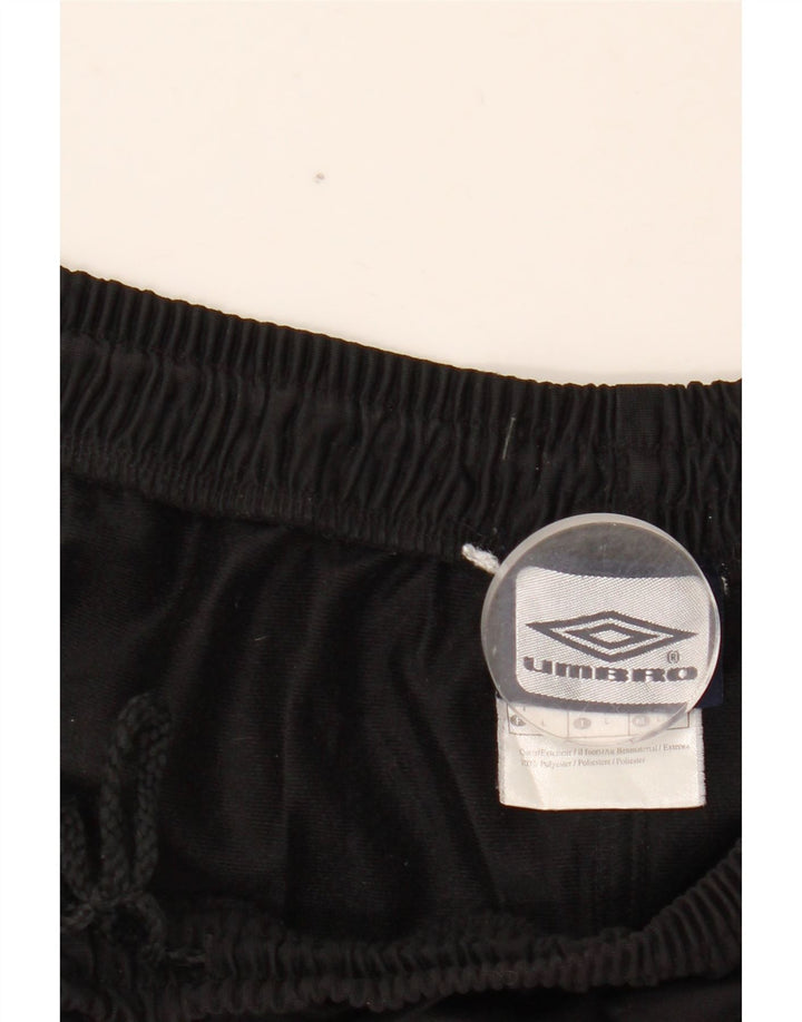 UMBRO Pantalones de chándal para hombre, talla grande, negro